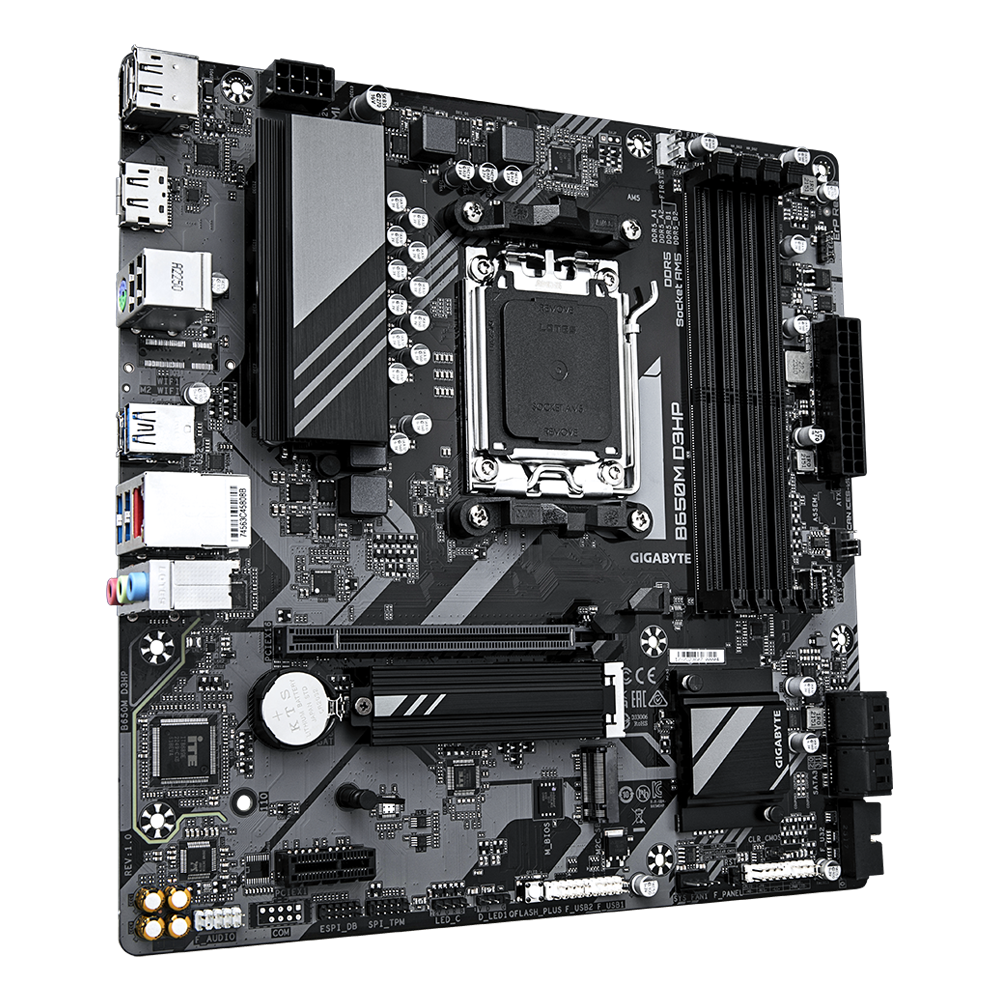 Дънна платка GIGABYTE B650M D3HP socket AM5 thumbnail 1