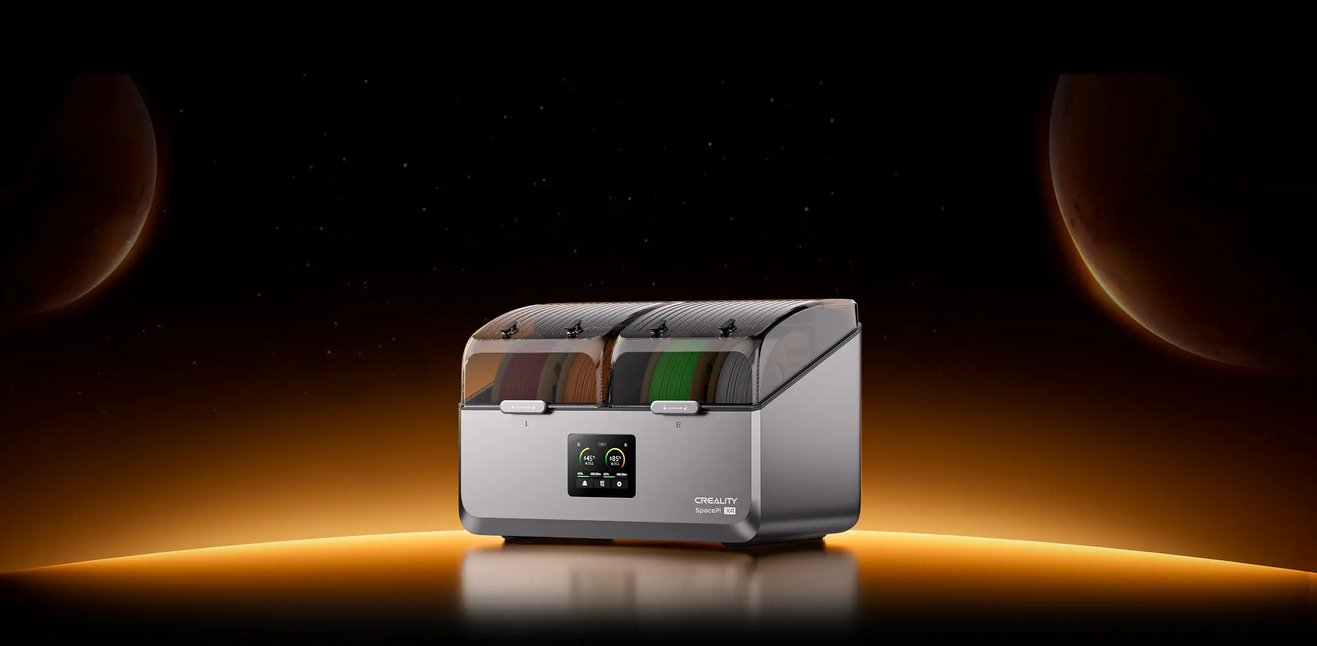 Сушилня за филаменти за 3D принтер Creality Space Pi x4, за 4 ролки thumbnail 2
