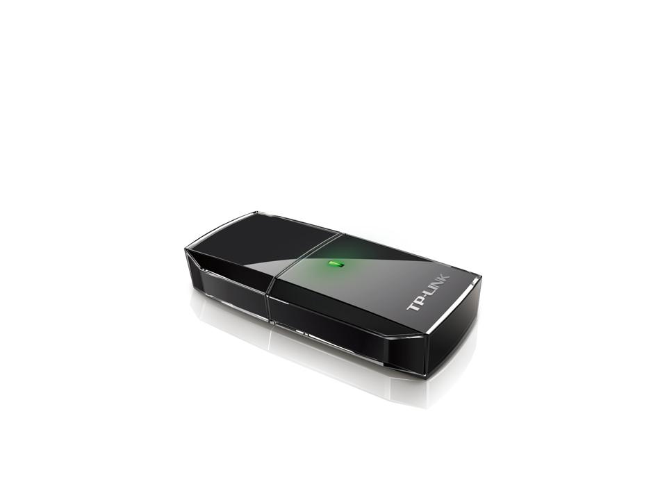 Безжичен адаптер TP-LINK Archer T2U, AC600, Dual band, USB, вградена антена thumbnail 2