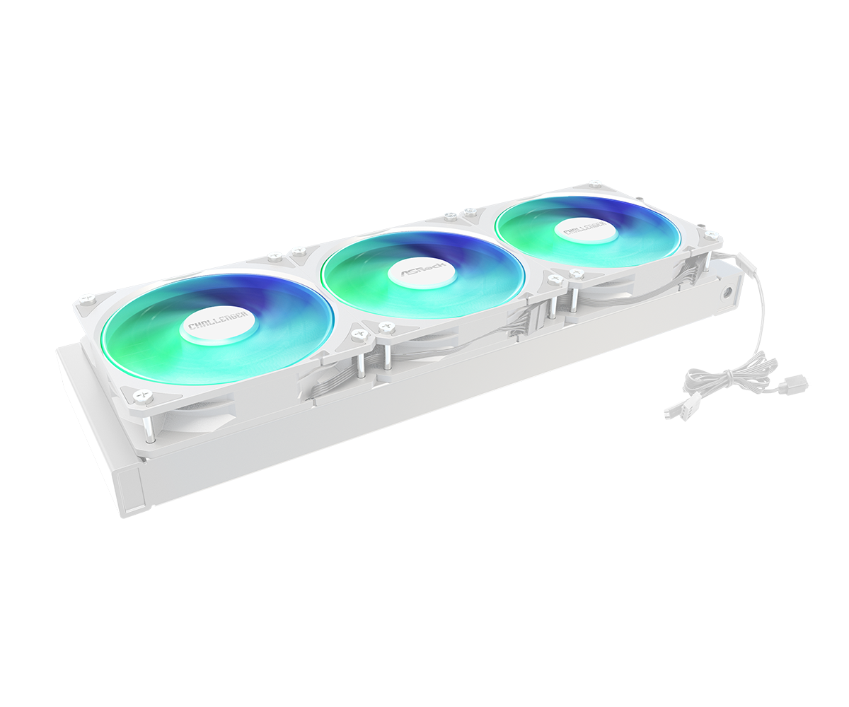 Охладител за процесор ASRock Challenger White 360 Digital thumbnail 4