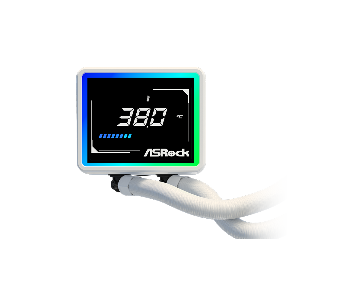 Охладител за процесор ASRock Challenger White 360 Digital thumbnail 5