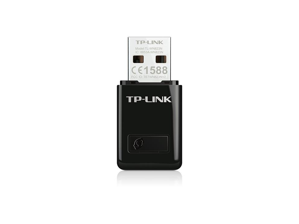 Безжичен адаптер TP-LINK TL-WN823N, 300 Mbps, USB, Вградена антена thumbnail 5