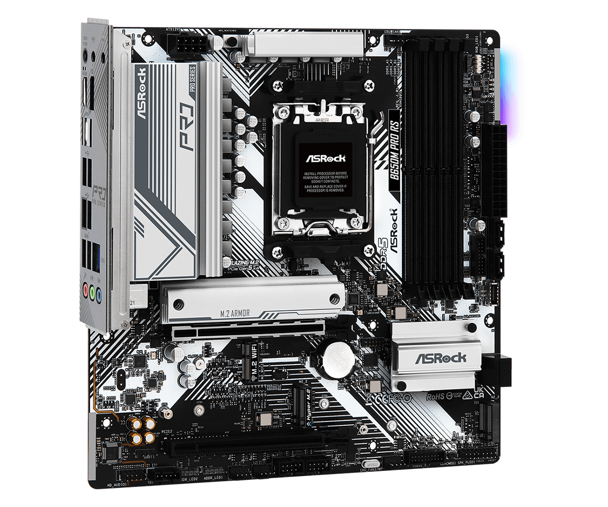 Дънна платка ASRock B650M PRO RS thumbnail 1