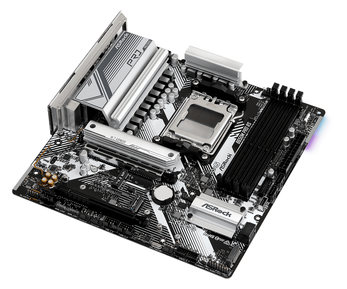 Дънна платка ASRock B650M PRO RS thumbnail 2