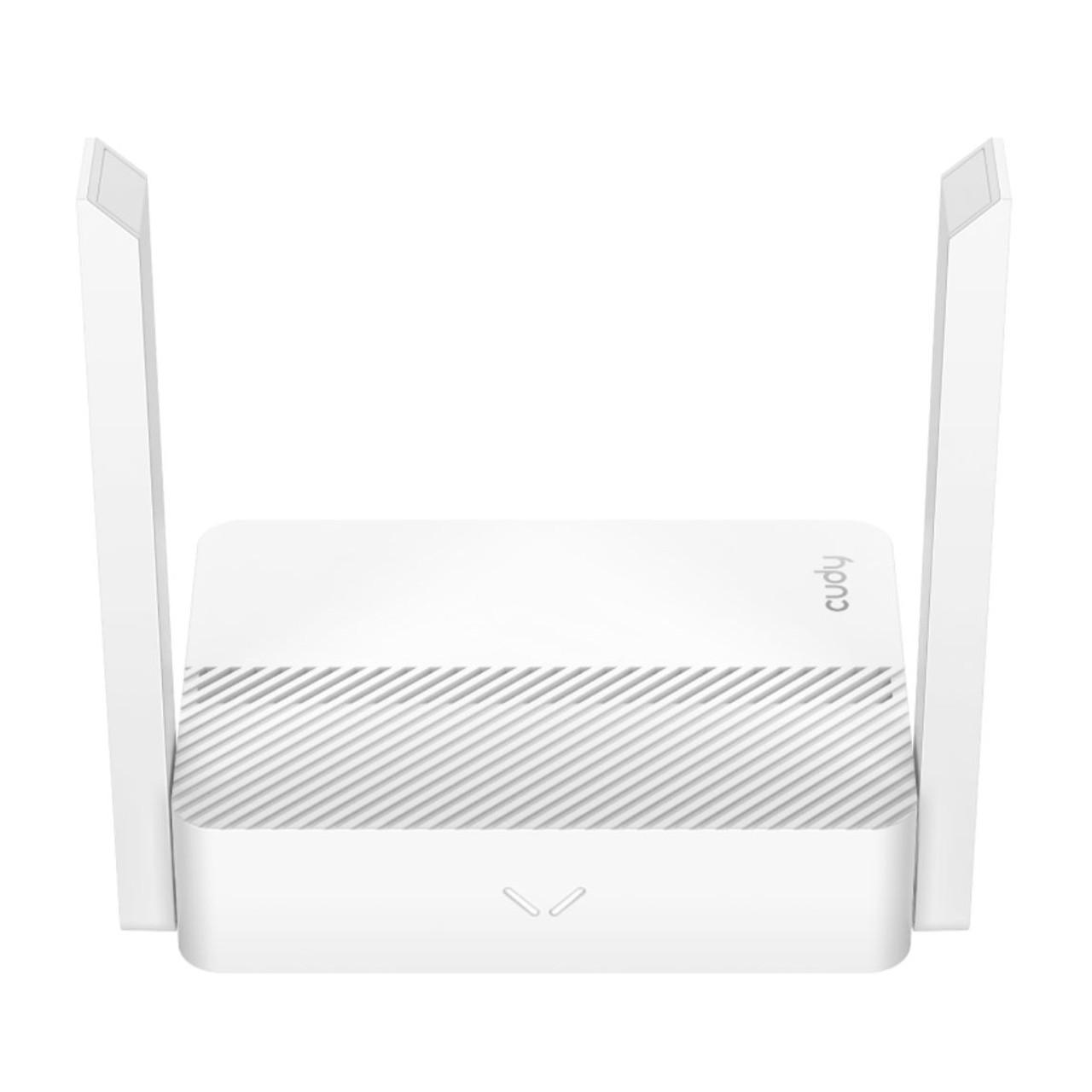 Безжичен рутер Cudy WR300 N300  802.11b/g/n,300Mbps/ 2.4GHz, 4 x 10/100Mbp, 2 x 5dBi fixed антени