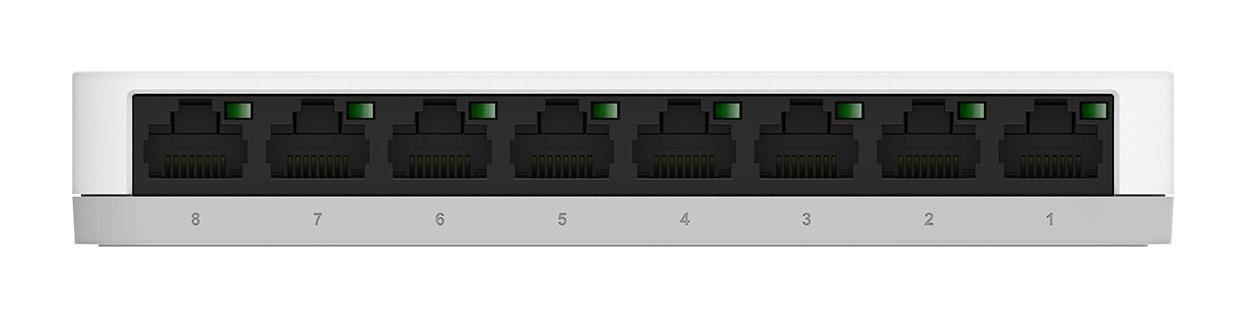 Суич D-LINK GO-SW-8G, 8 портов 10/100/1000, Gigabit, Desktop thumbnail 2