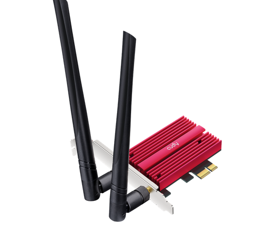 Мрежова карта Cudy WE9300, PCIe, 3-бандов, 5.7 Gbps, 2.8 Gbps, 688 Mbps, WiFi 7, Bluetooth 5.4 thumbnail 2