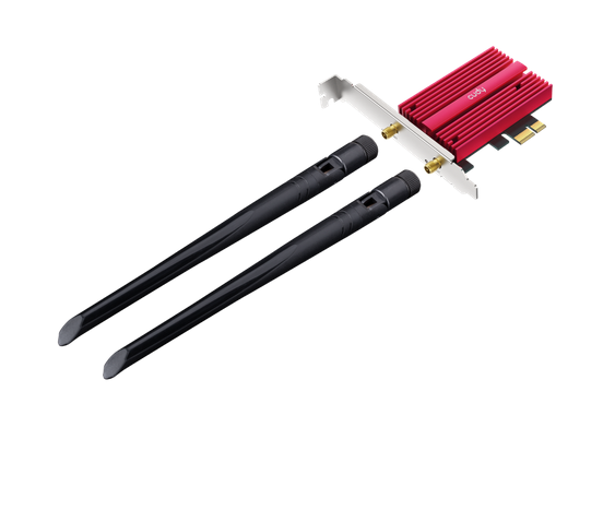 Мрежова карта Cudy WE9300, PCIe, 3-бандов, 5.7 Gbps, 2.8 Gbps, 688 Mbps, WiFi 7, Bluetooth 5.4 thumbnail 3
