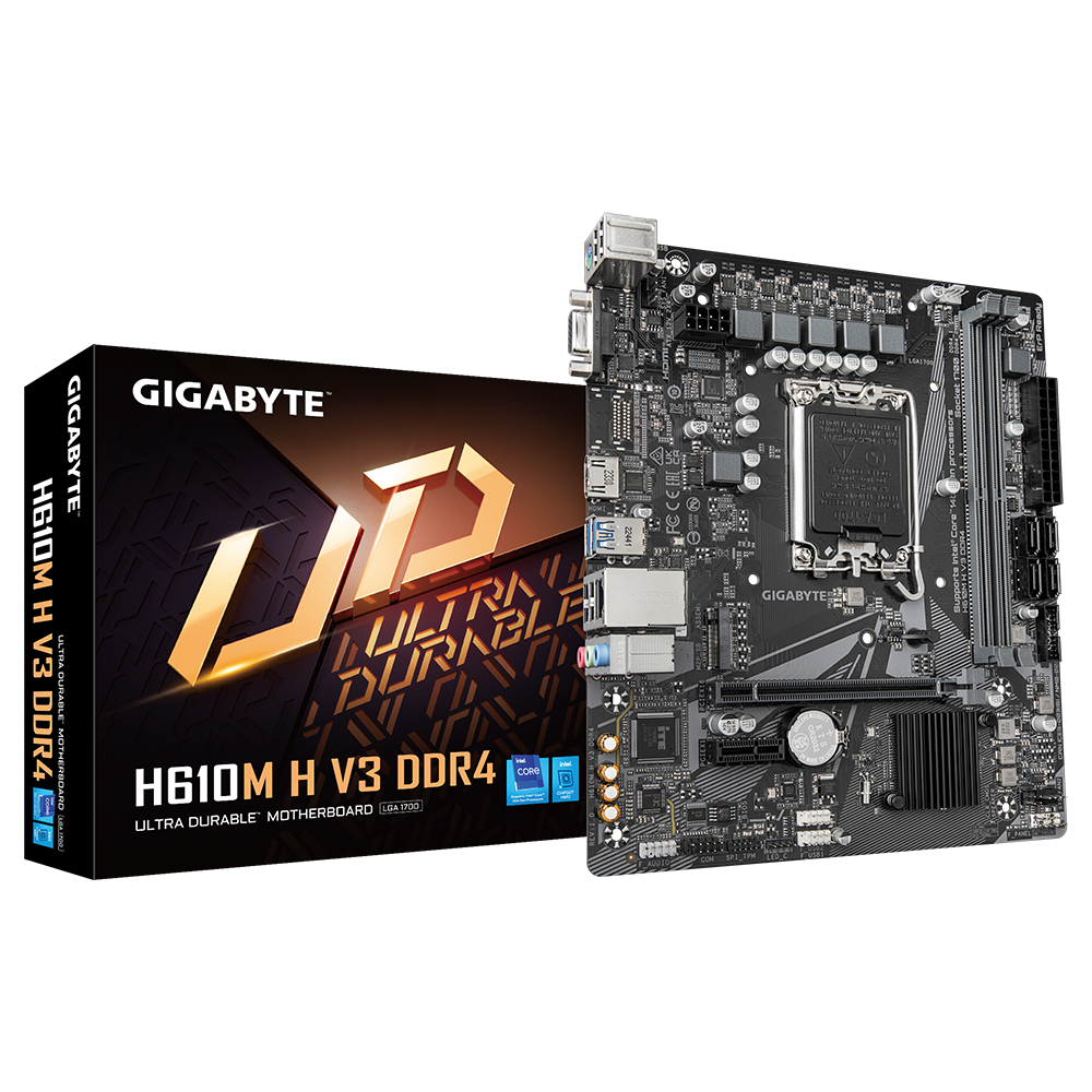 Дънна платка GIGABYTE H610M H V3 thumbnail 3