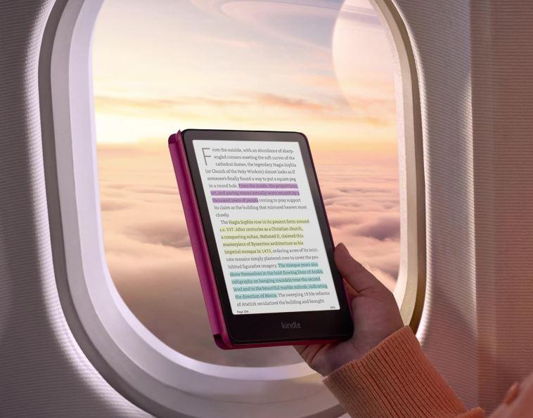 eBook четец Kindle Colorsoft  Signature Edition 32GB 2024- Metalilic Black thumbnail 4