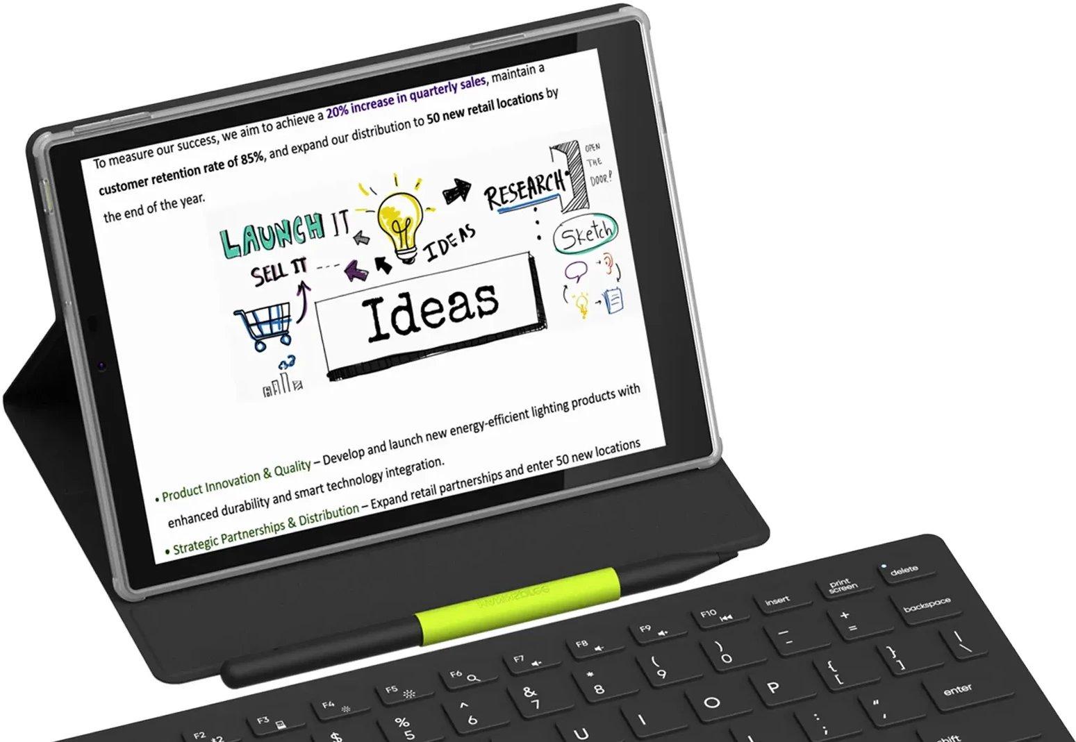 Таблет и четец Hannspree Lumo Paper 7.8", 64 GB, в комплект с калъф Smart Folio thumbnail 6