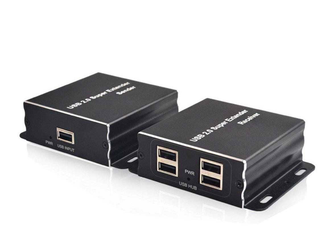 USB Extender (усилвател) ESTILLO ASKHU04-USB 1x4, усилва USB сигнал до 100 м по UTP кабел CAT5e/6 thumbnail 2
