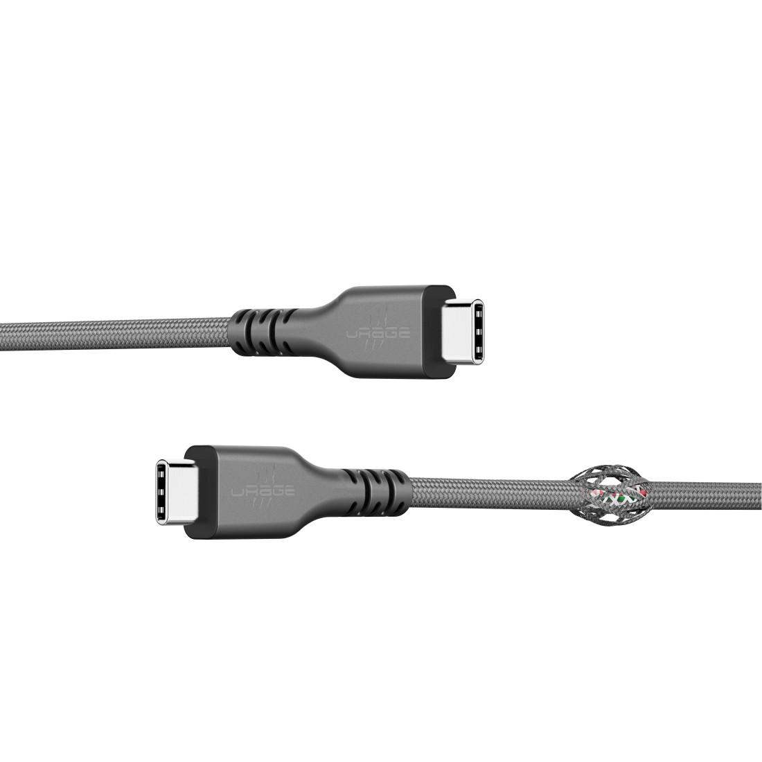 HAMA uRage Кабел USB uFlex, USB-C - USB-C, 3 m, черен thumbnail 1