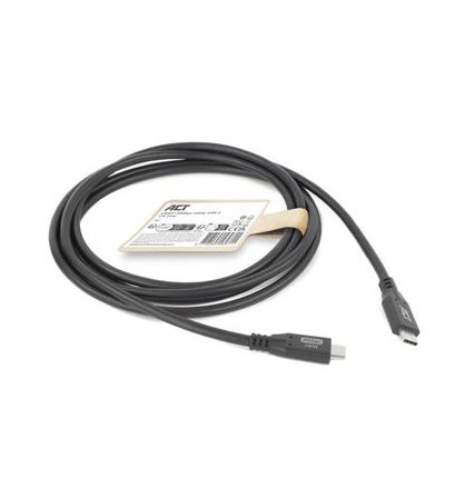 ACT Кабел USB-C - USB-C, 1 м / USB4, 20Gbps, 240W thumbnail 2