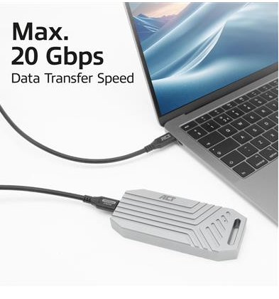 ACT Кабел USB-C - USB-C, 1 м / USB4, 20Gbps, 240W thumbnail 4