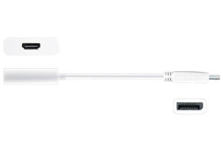 Адаптер j5create JDA154, DisplayPort мъжко - HDMI женско, 90 мм thumbnail 1