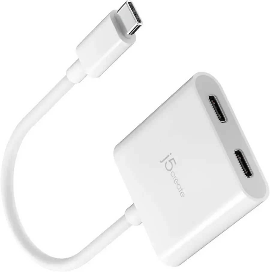 j5create USB-C® към Dual USB-C Адаптер thumbnail 1