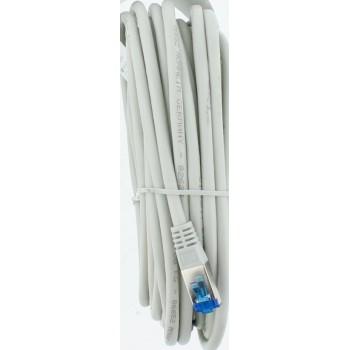 Мрежов пач кабел HAMA F/UTP, CAT 6, RJ-45 - RJ-45, 1Gbit/s, 10.0 m, Сив, Булк thumbnail 3
