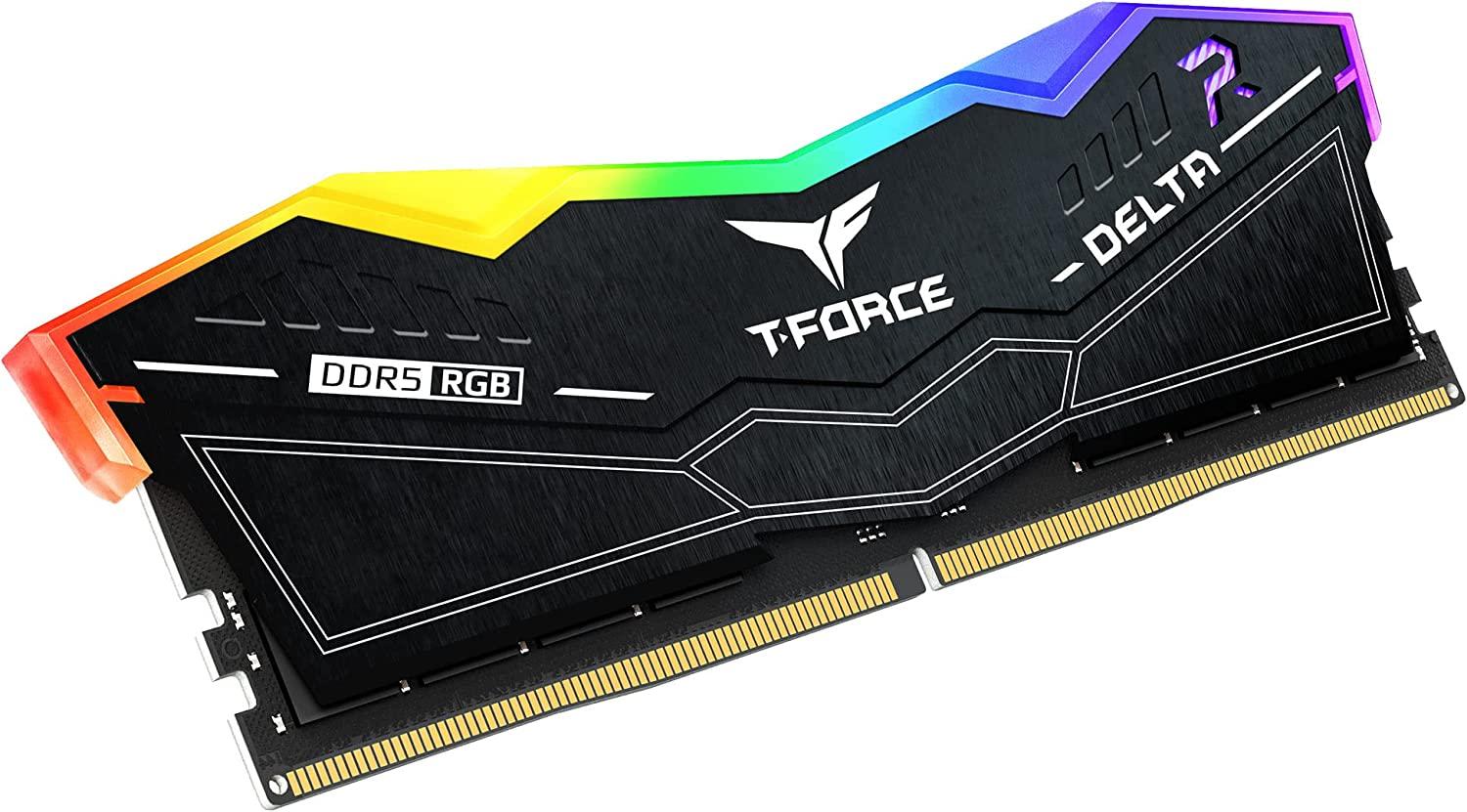 Памет Team Group T-Force Delta RGB DDR5 32GB (2x16GB) 6000MHz CL38 thumbnail 2