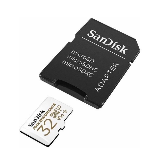 Карта памет SANDISK MAX Endurance micro SDHC, SD Адаптер, 32GB thumbnail 1