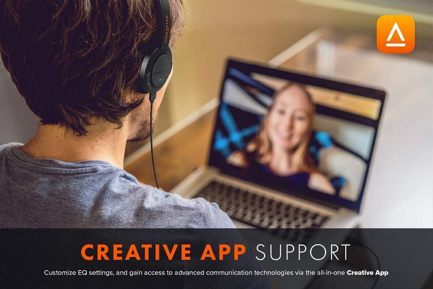 Слушалки CREATIVE Sound Blaster Jam V2, Bluetooth, Черни thumbnail 6