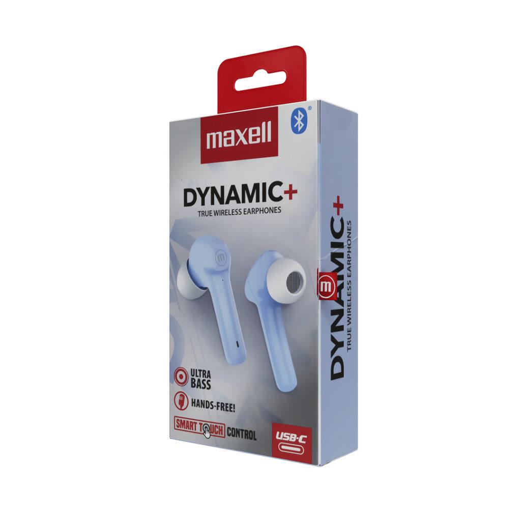 Блутут слушалки с докинг кутийка MAXELL Dynamic, True Wireless, Сини thumbnail 1