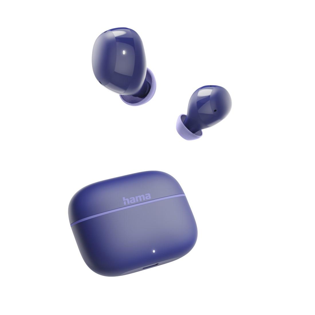 HAMA Блутут слушалки "Freedom Buddy II", True Wireless, Лилав thumbnail 2