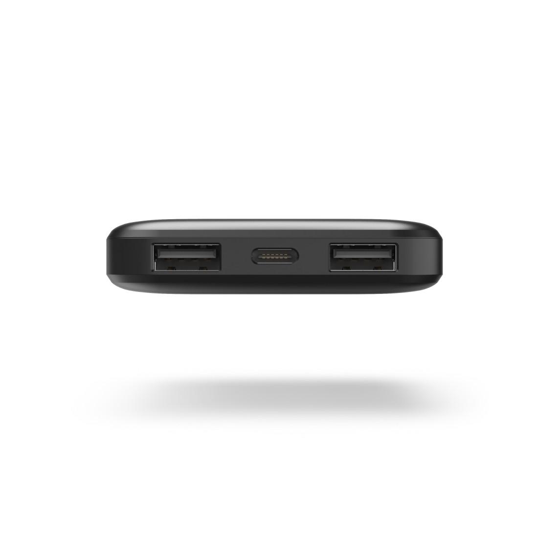 HAMA Външна батерия "Pocket 5" Power Pack, 5000 mAh, Изходи: 2x USB-A, антрацит thumbnail 1