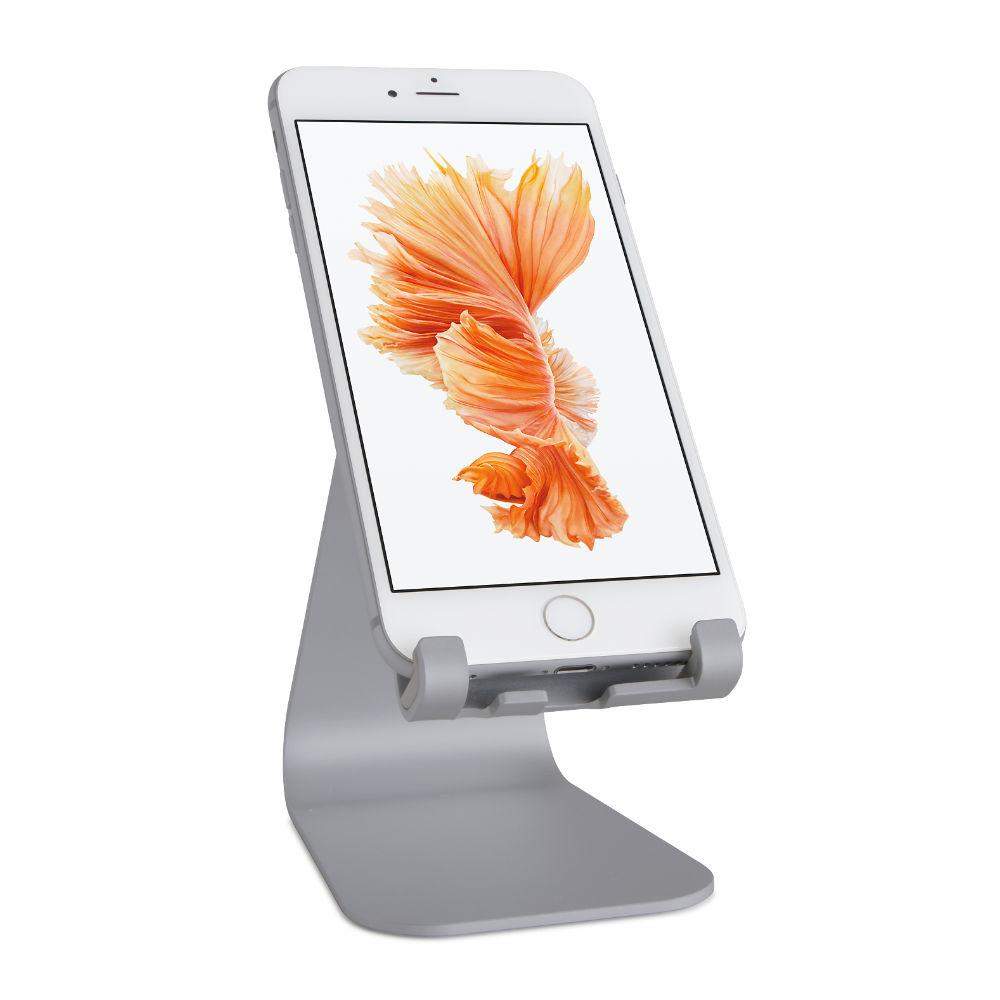 Поставка за телефон или таблет Rain Design mStand mobile, Астро сив thumbnail 1