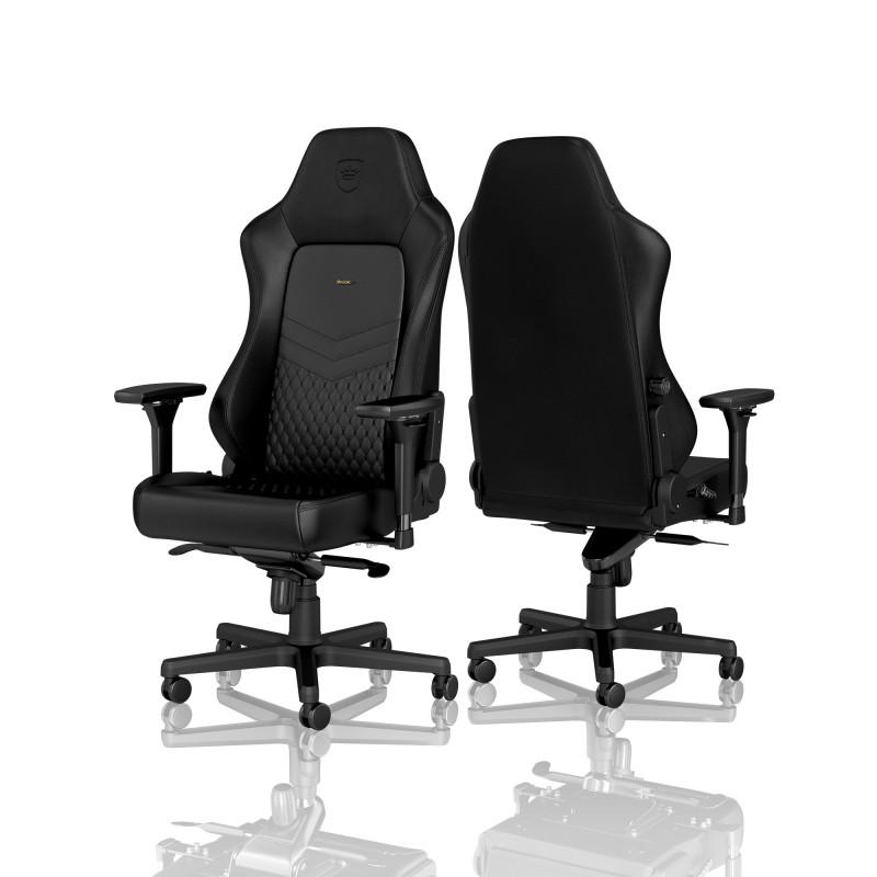 Геймърски стол noblechairs HERO Real Leather, Black thumbnail 2