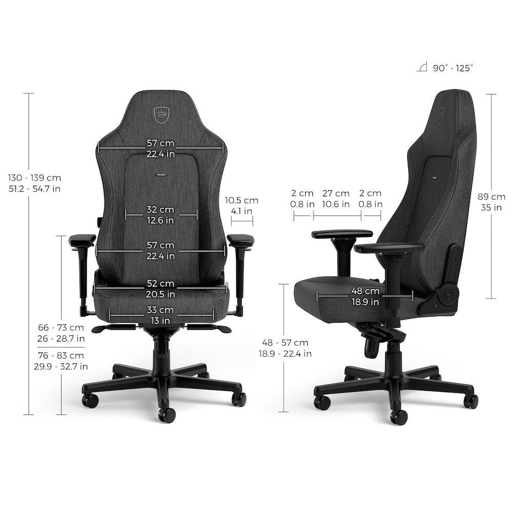 Геймърски стол noblechairs HERO TX, Grey thumbnail 5