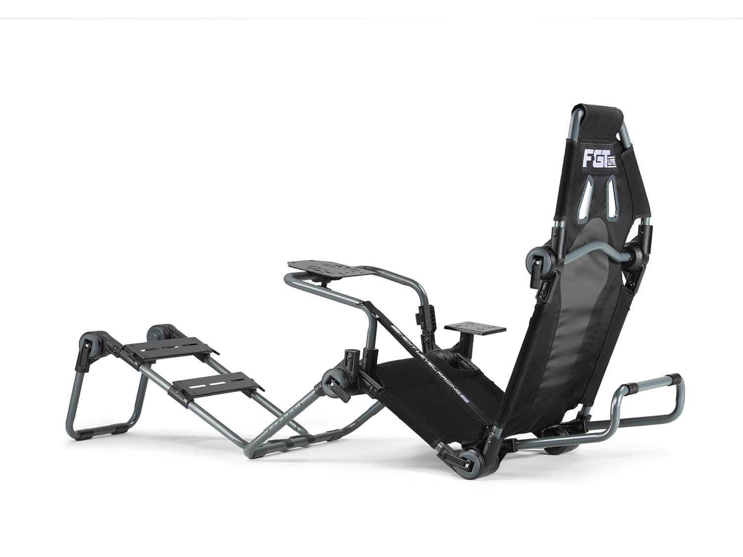 Геймърски стол Next Level F-GT Lite Foldable Formula and GT Cockpit - Grey thumbnail 1