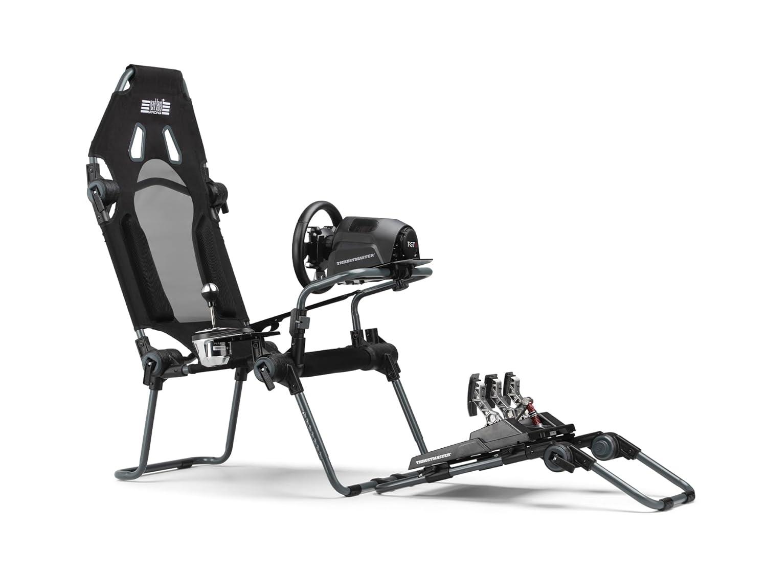 Геймърски стол Next Level F-GT Lite Foldable Formula and GT Cockpit - Grey thumbnail 2