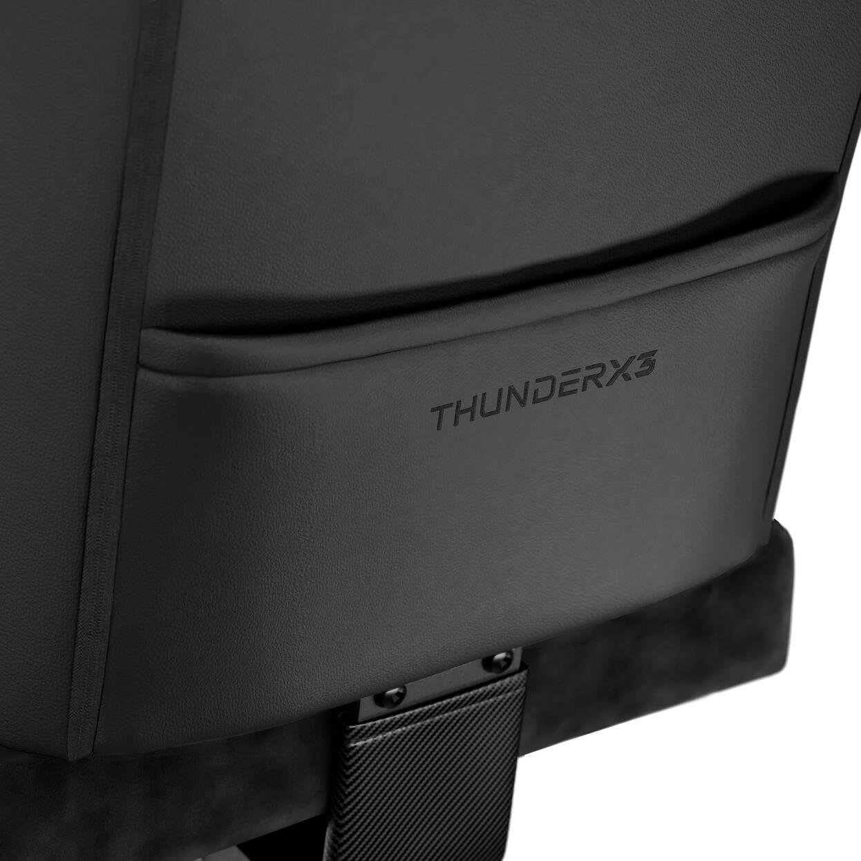 Геймърски стол ThunderX3 SOLO 360 Ergonomic Racer - Черен thumbnail 6