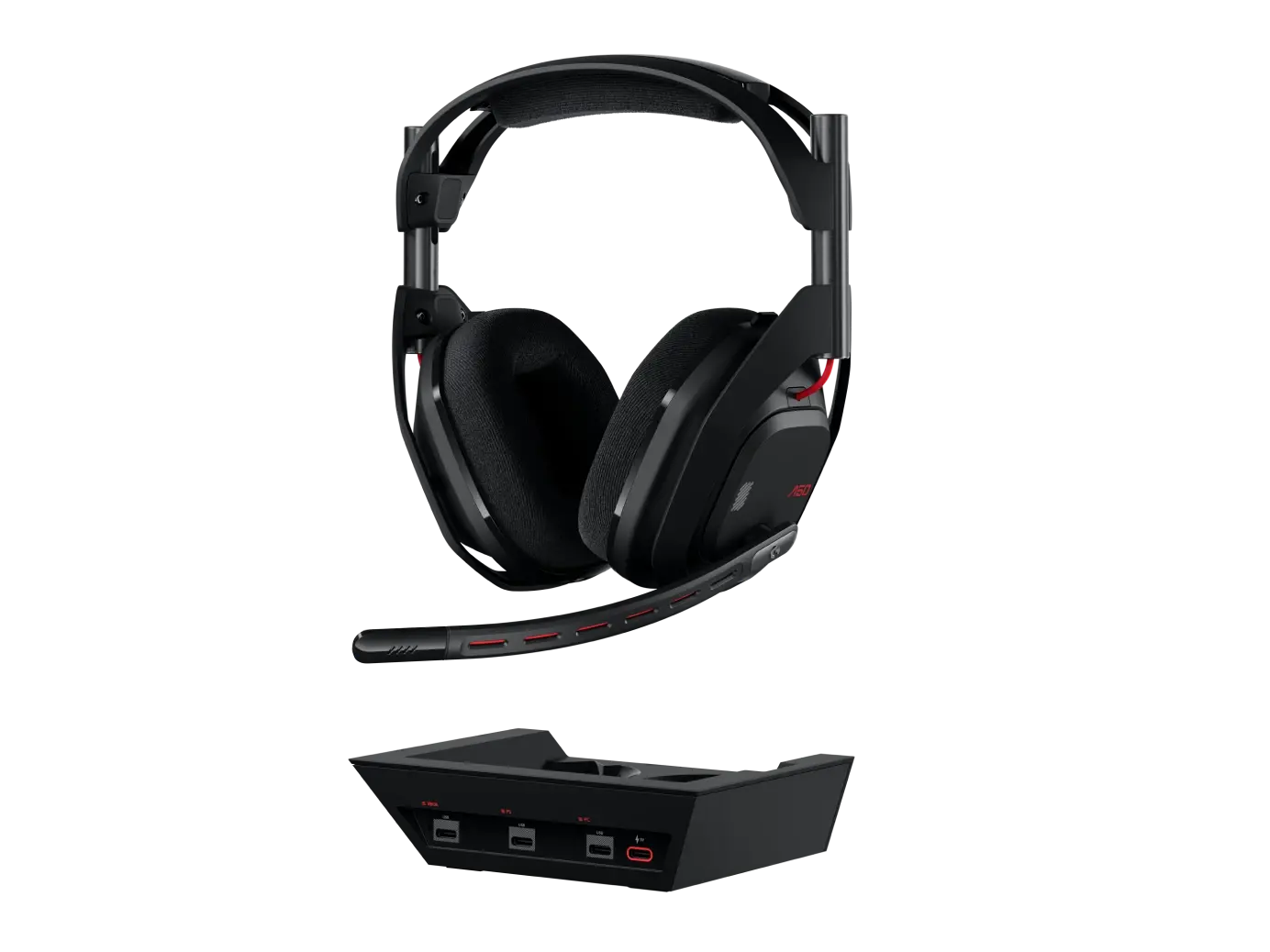 Logitech Astro A50 Lightspeed безжични слушалки с докинг станция, Черни thumbnail 5