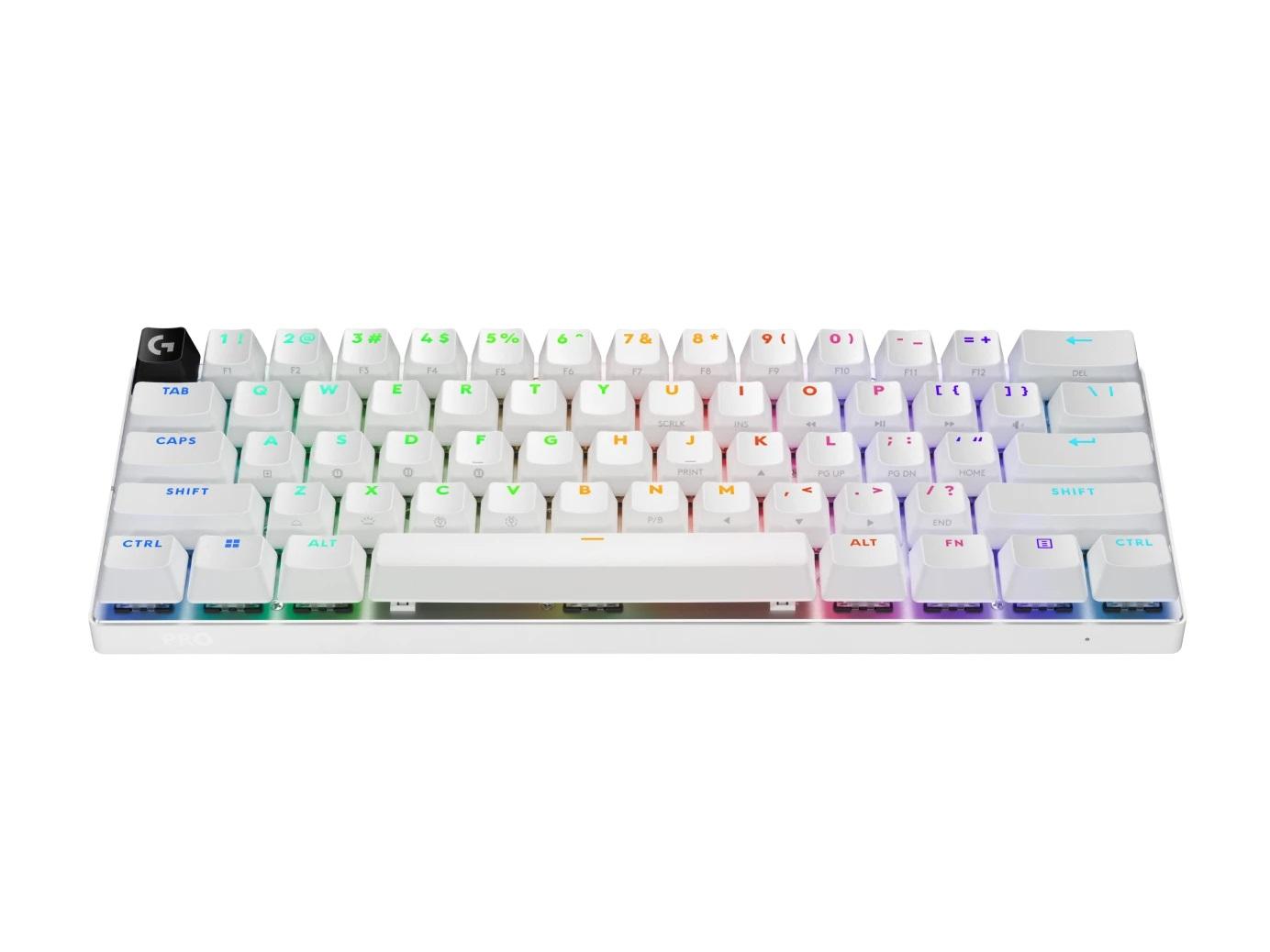 Геймърска клавиатура Logitech Pro X 60 Tactile White thumbnail 1