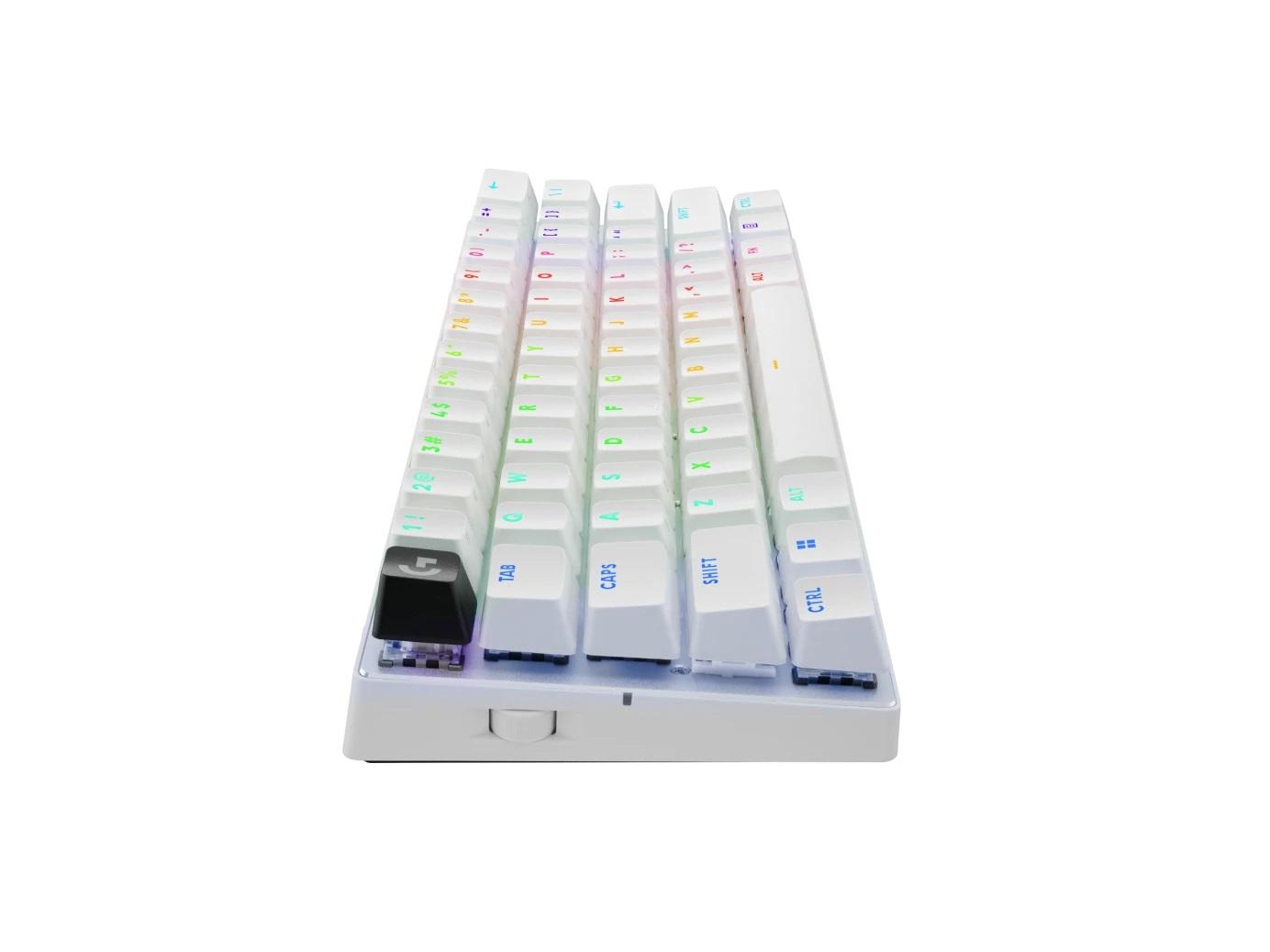 Геймърска клавиатура Logitech Pro X 60 Tactile White thumbnail 3
