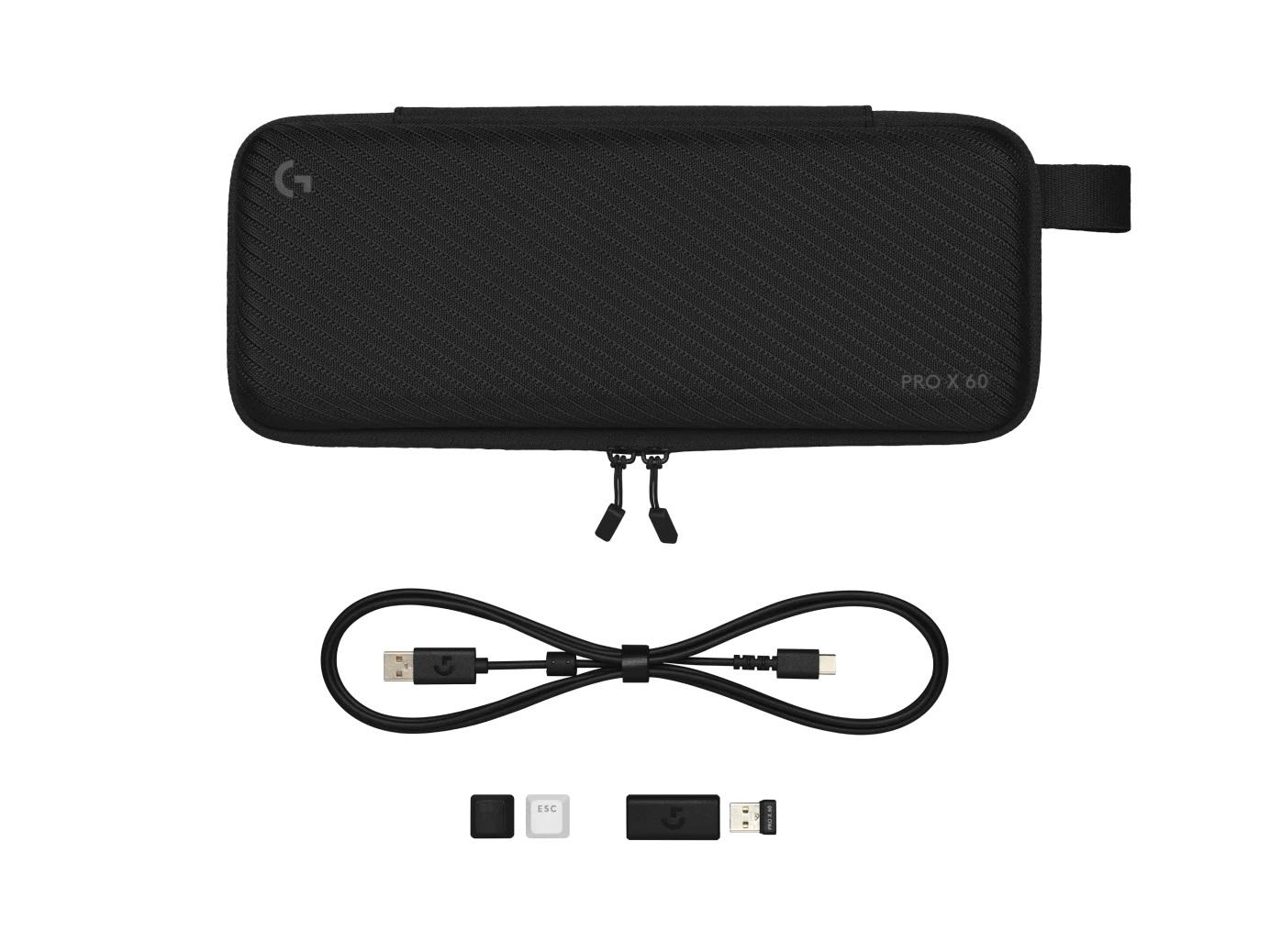 Геймърска клавиатура Logitech Pro X 60 Tactile White thumbnail 6