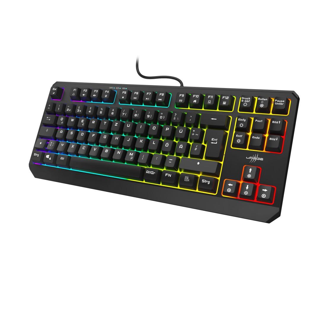 Геймърска клавиатура Hama uRage Exodus 220 TKL RGB thumbnail 1