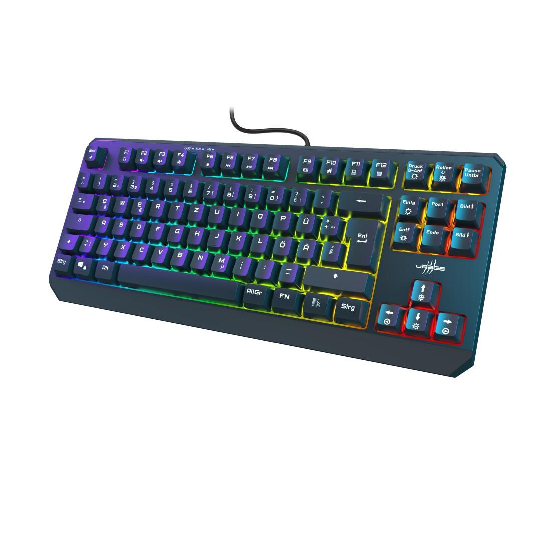 Геймърска клавиатура Hama uRage Exodus 220 TKL RGB thumbnail 2