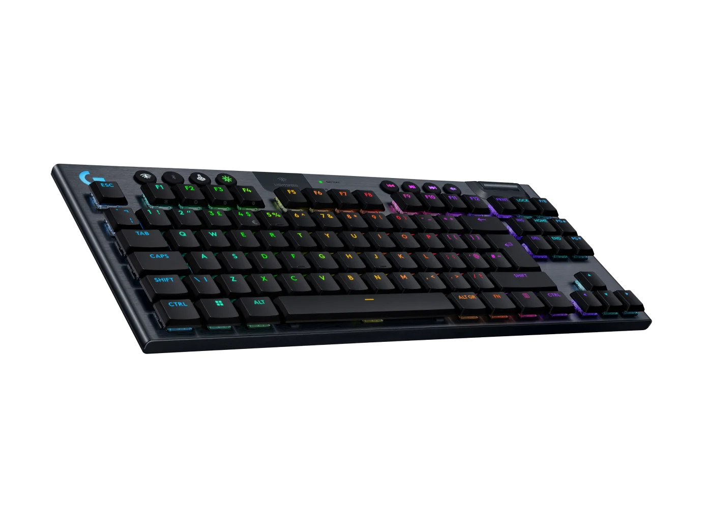 Безжична геймърска механична клавиатура Logitech G915X Lightspeed TKL - Tactile Switch thumbnail 2
