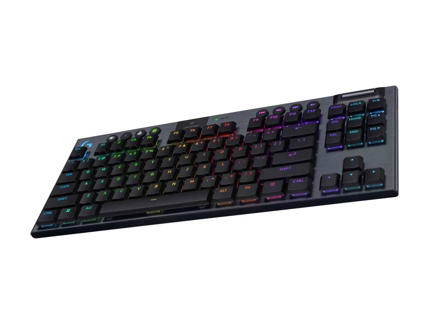 Безжична геймърска механична клавиатура Logitech G915X Lightspeed TKL - Tactile Switch thumbnail 3