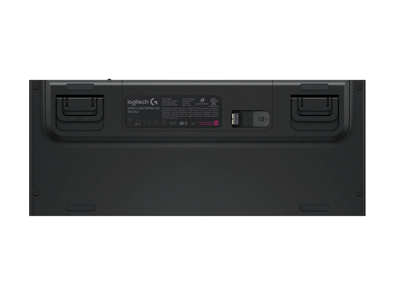 Безжична геймърска механична клавиатура Logitech G915X Lightspeed TKL - Tactile Switch thumbnail 4