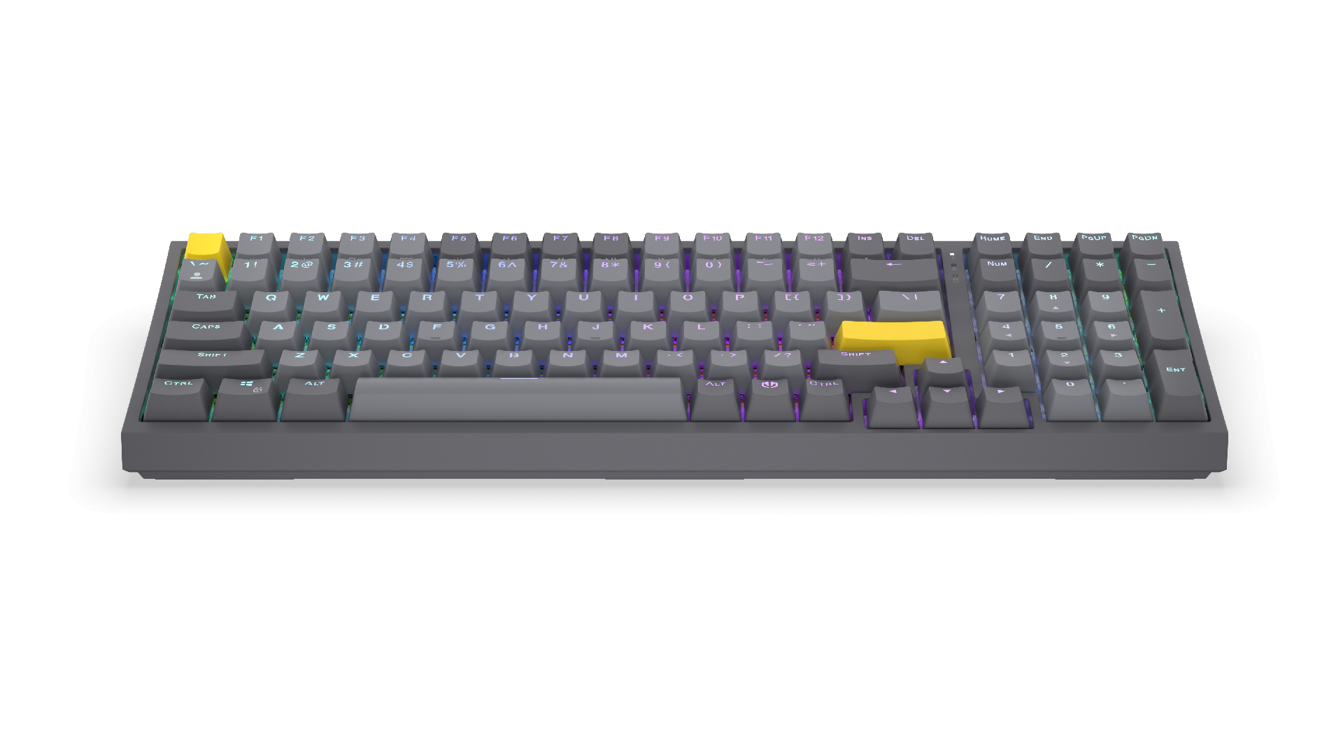 Геймърскa безжична механична клавиатура ENDORFY Celeris 1800 - Endorfy Yellow Switch - Full Size thumbnail 3