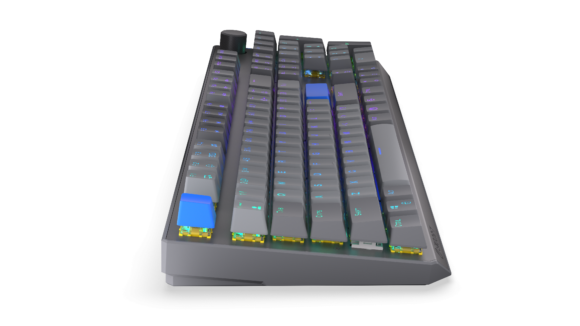 Endorfy механична клавиатура Thock Wireless V2 Full Size, PBT, Endorfy Yellow switch, US Layout thumbnail 4