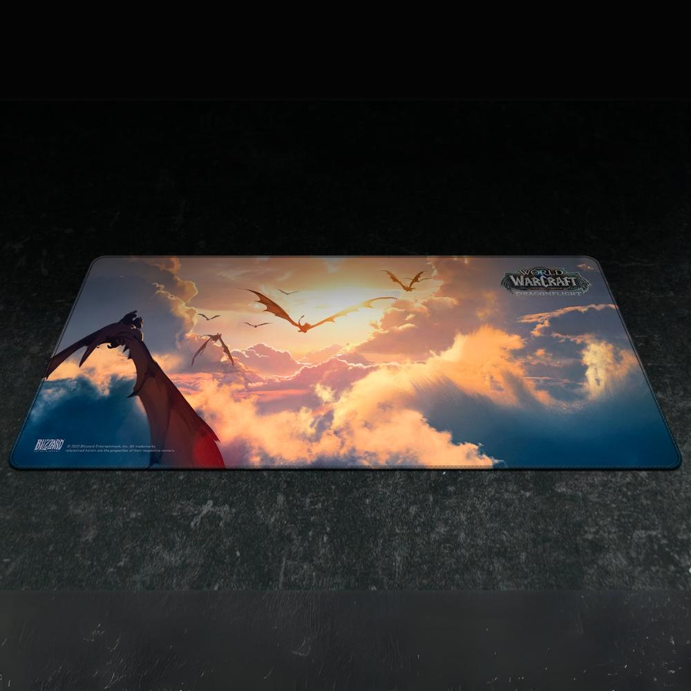 Геймърски пад World Of WarCraft Dragonflight - Clouds, XL thumbnail 2