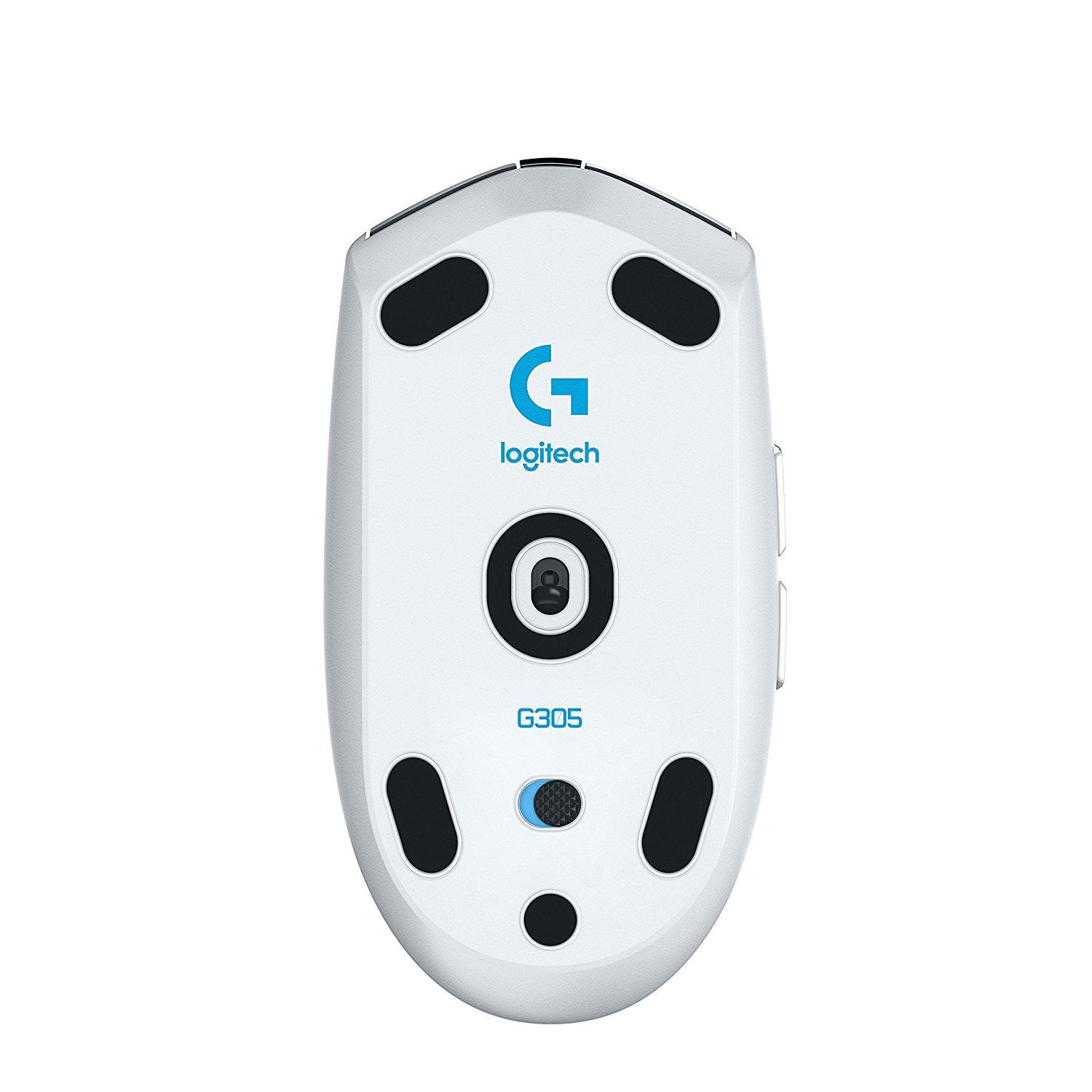 Геймърска мишка Logitech G305 Lightspeed Wireless Бял thumbnail 4