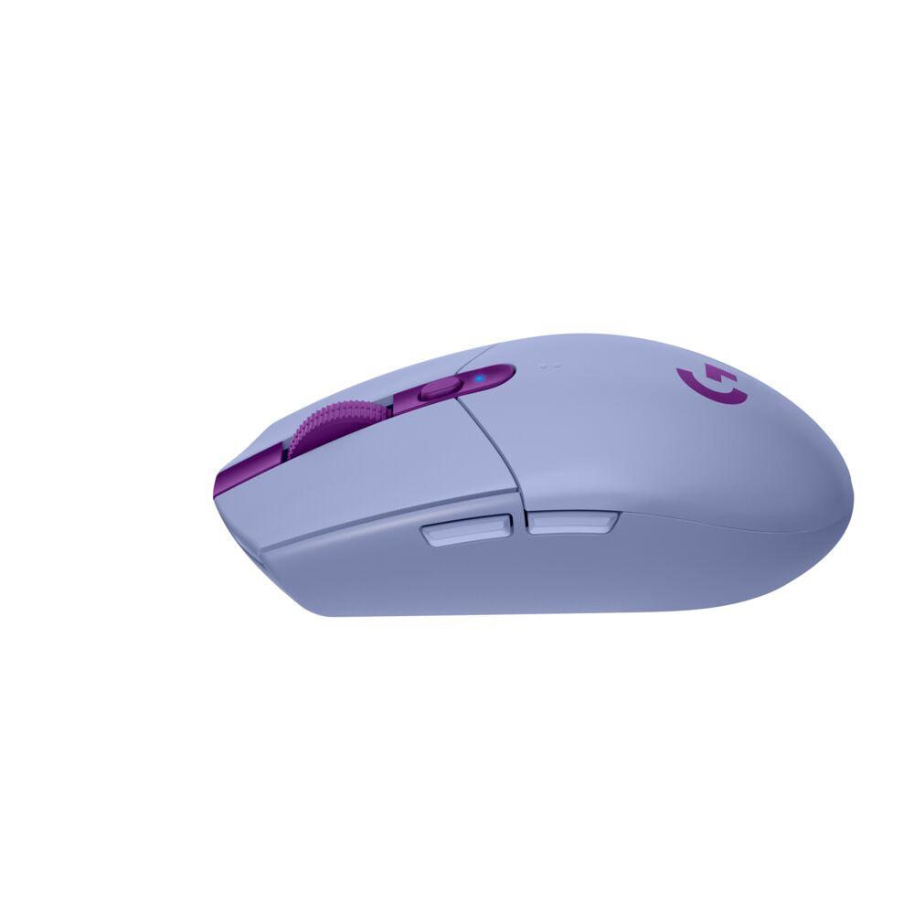 Геймърска мишка Logitech G305 Lilac Lightspeed Wireless Лилав thumbnail 3