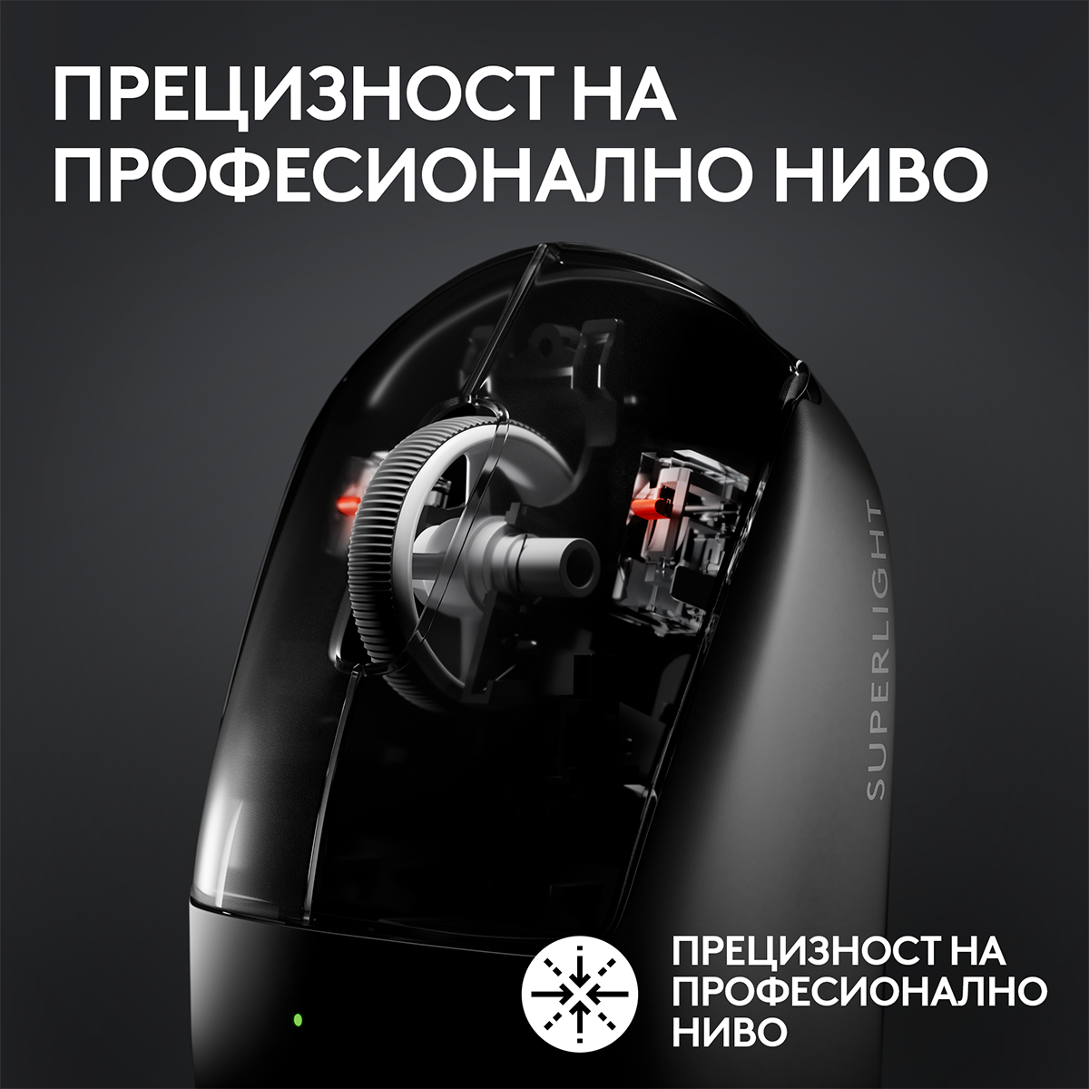 Геймърска мишка Logitech G Pro X Superlight 2 Wireless White thumbnail 1