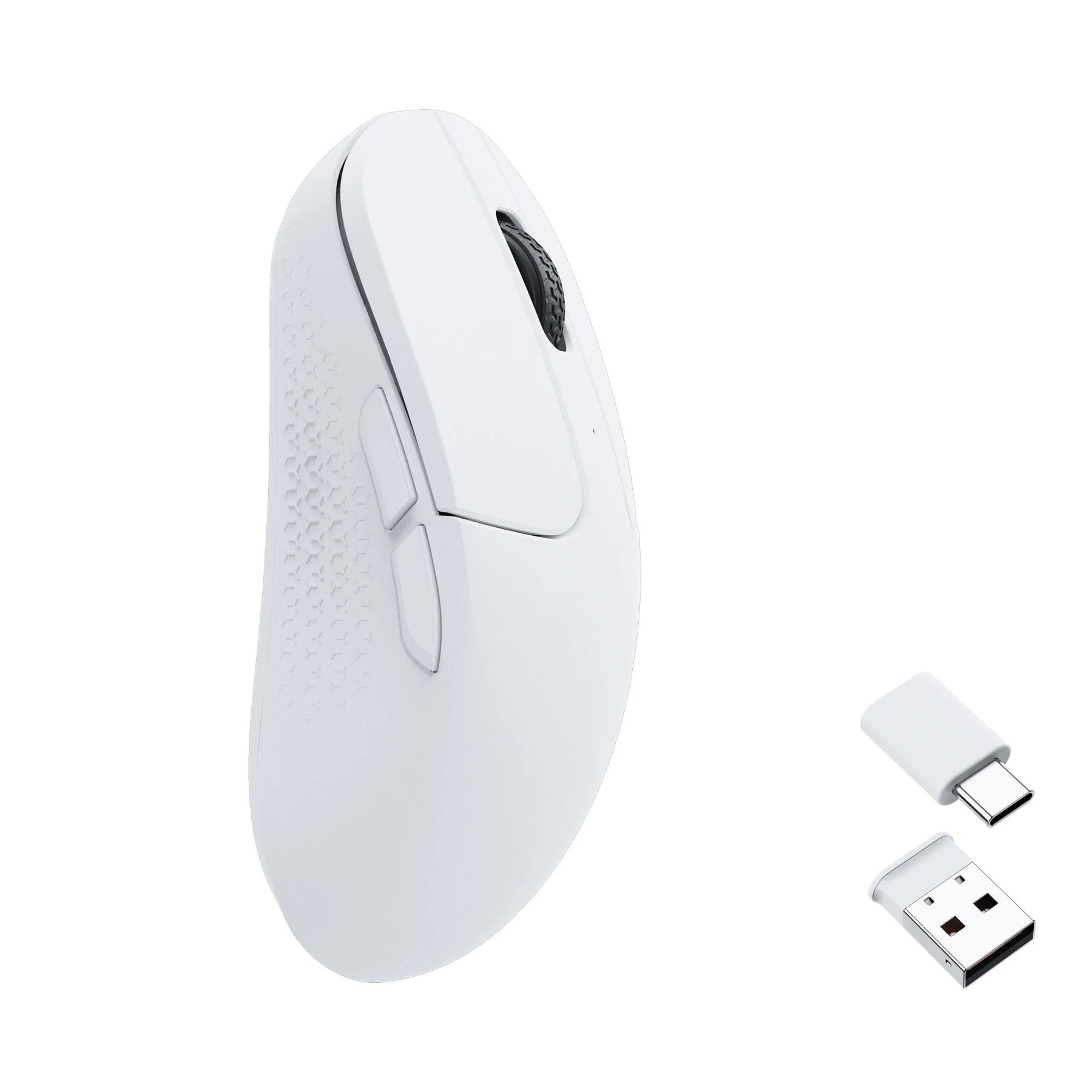 Геймърска Безжична мишка Keychron M3 Mini 1000Hz, Matte White thumbnail 1
